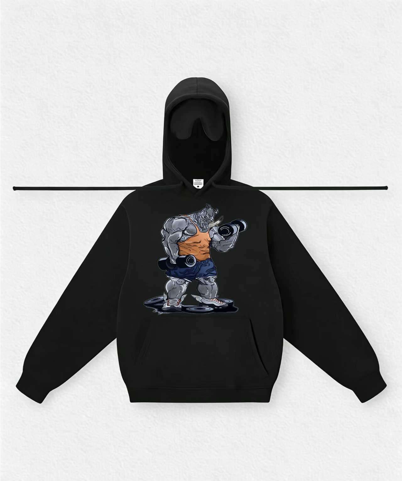 Built-in sleep mask travel hoodies