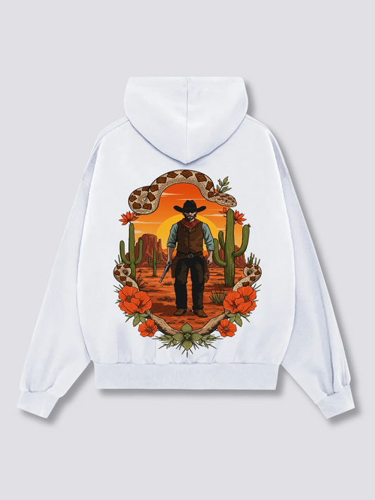 Western Cowboy Oversized Hoodies