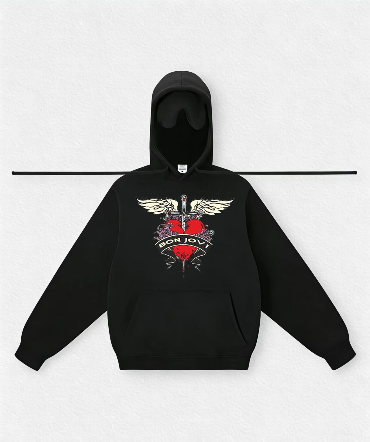 BON JOVI - American Rock Band Travel Hoodies