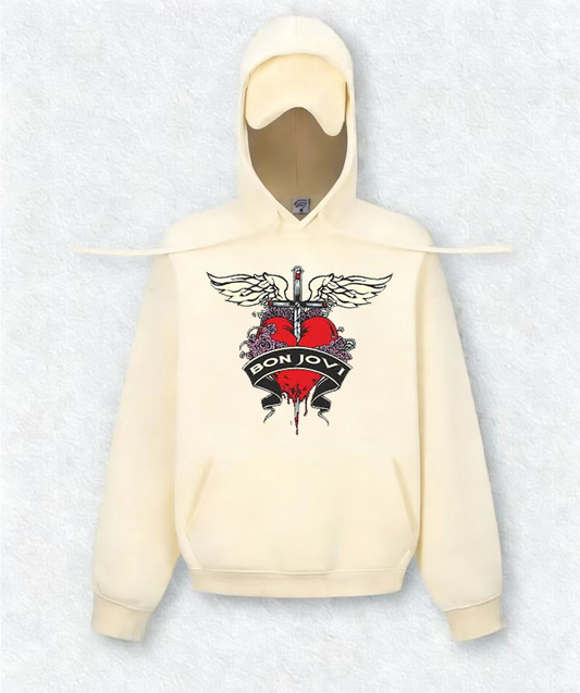 BON JOVI - American Rock Band Travel Hoodies