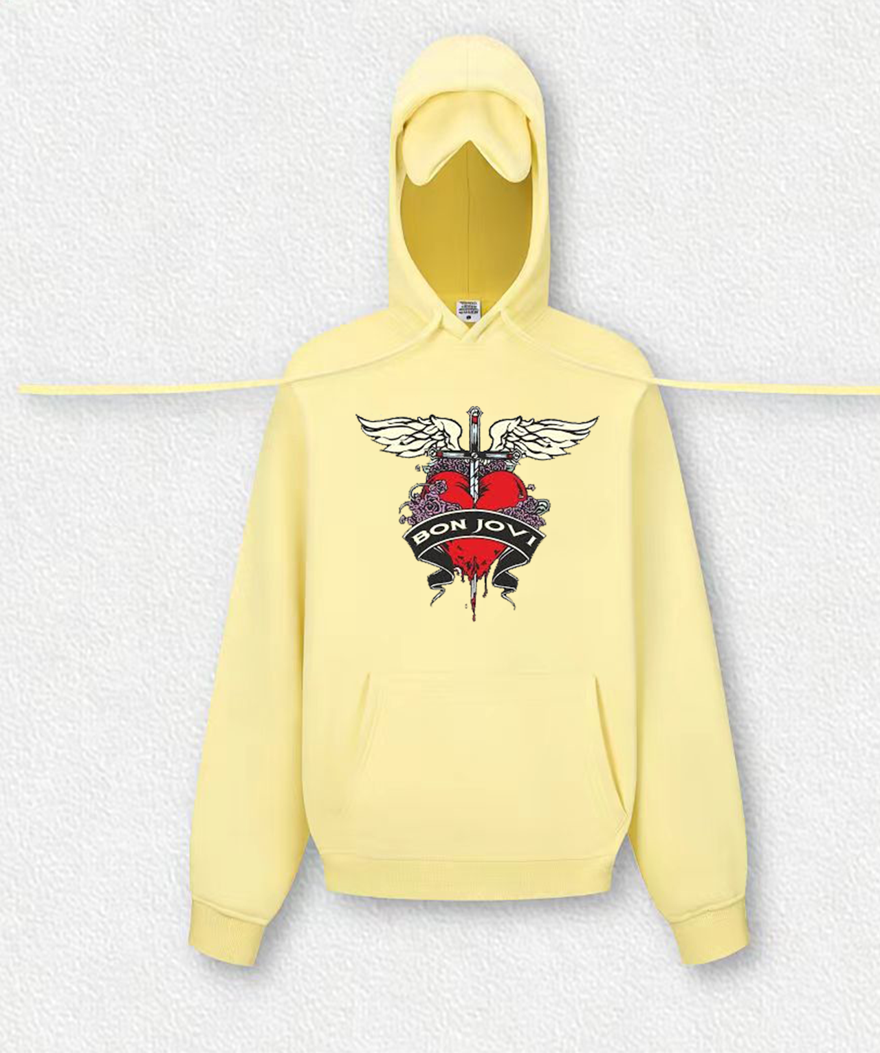BON JOVI - American Rock Band Travel Hoodies