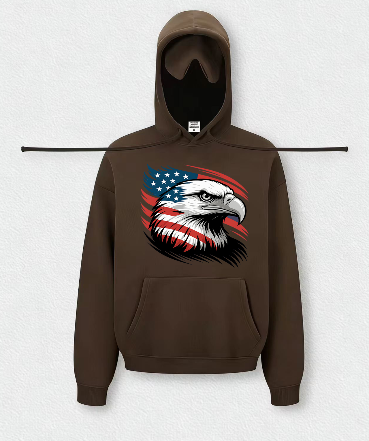 Eagle-american-flag-symbol-pride-patriotism-courage Travel Hoodies