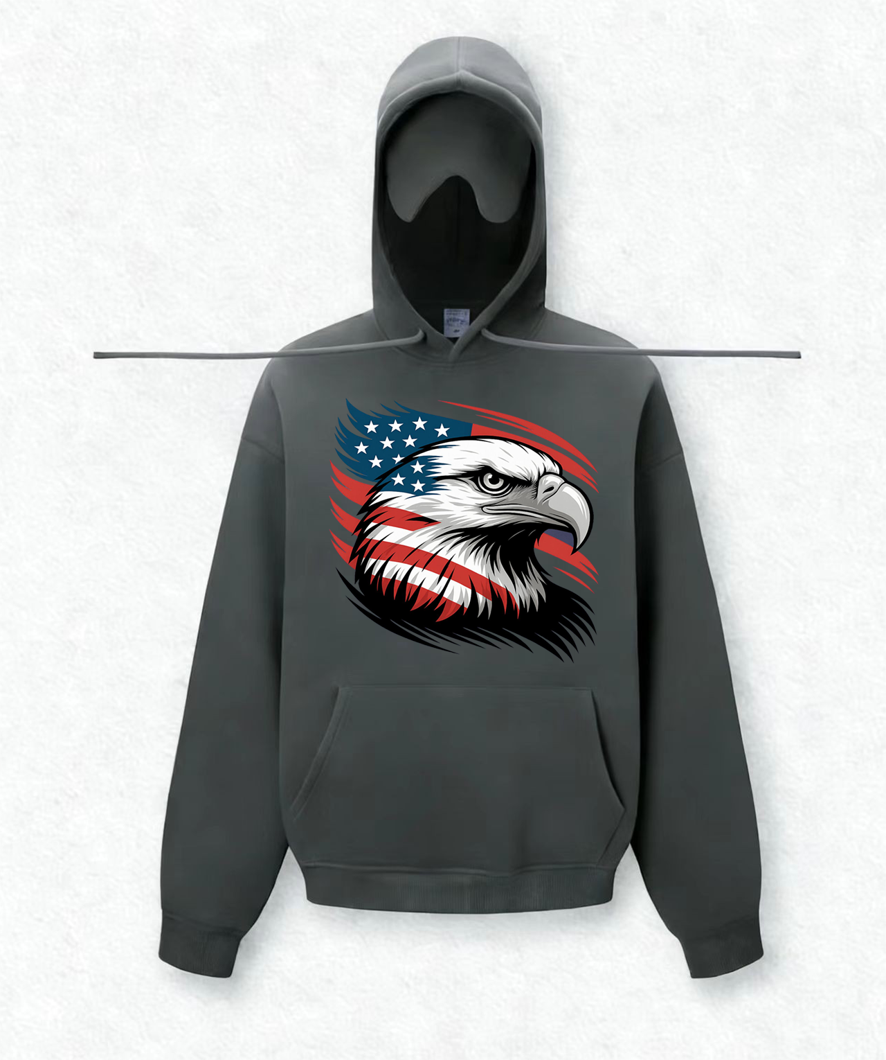 Eagle-american-flag-symbol-pride-patriotism-courage Travel Hoodies