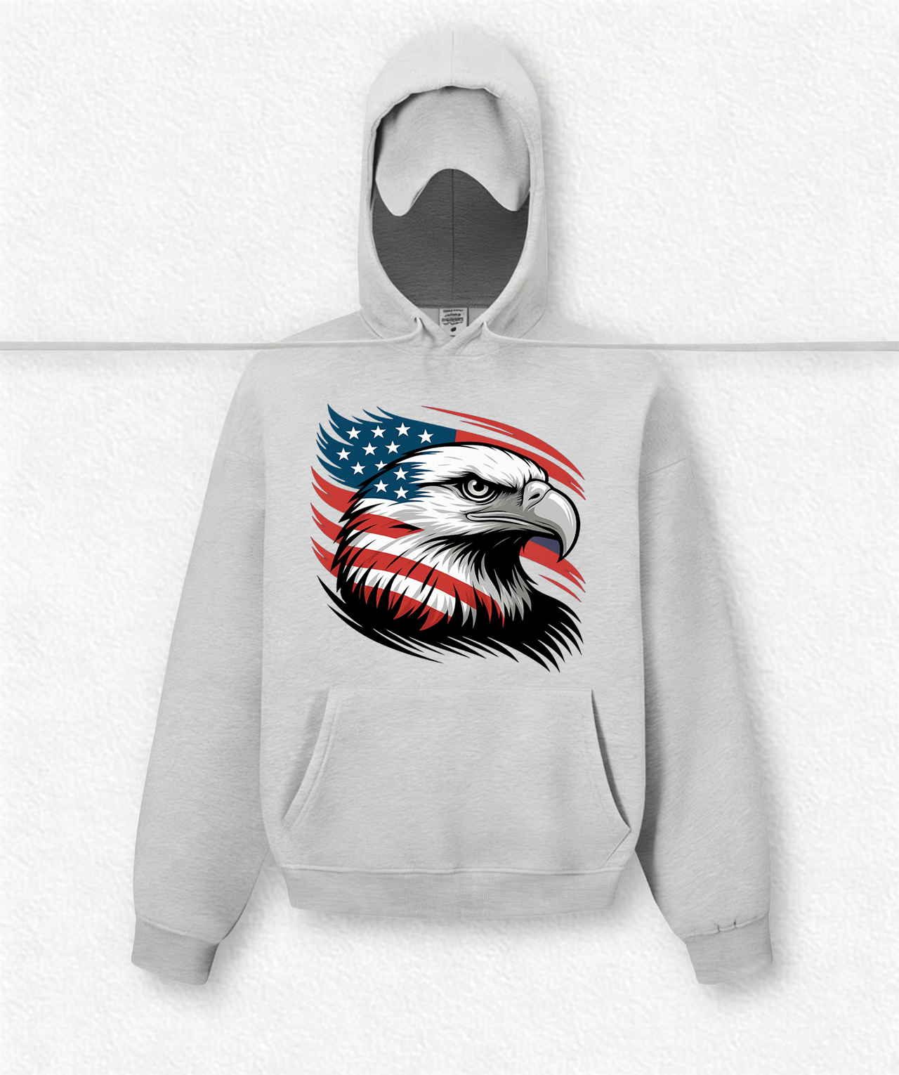 Eagle-american-flag-symbol-pride-patriotism-courage Travel Hoodies