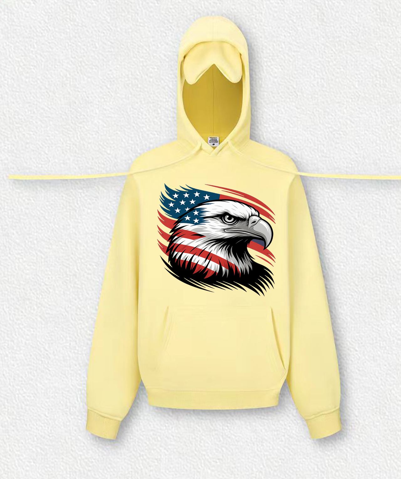 Eagle-american-flag-symbol-pride-patriotism-courage Travel Hoodies
