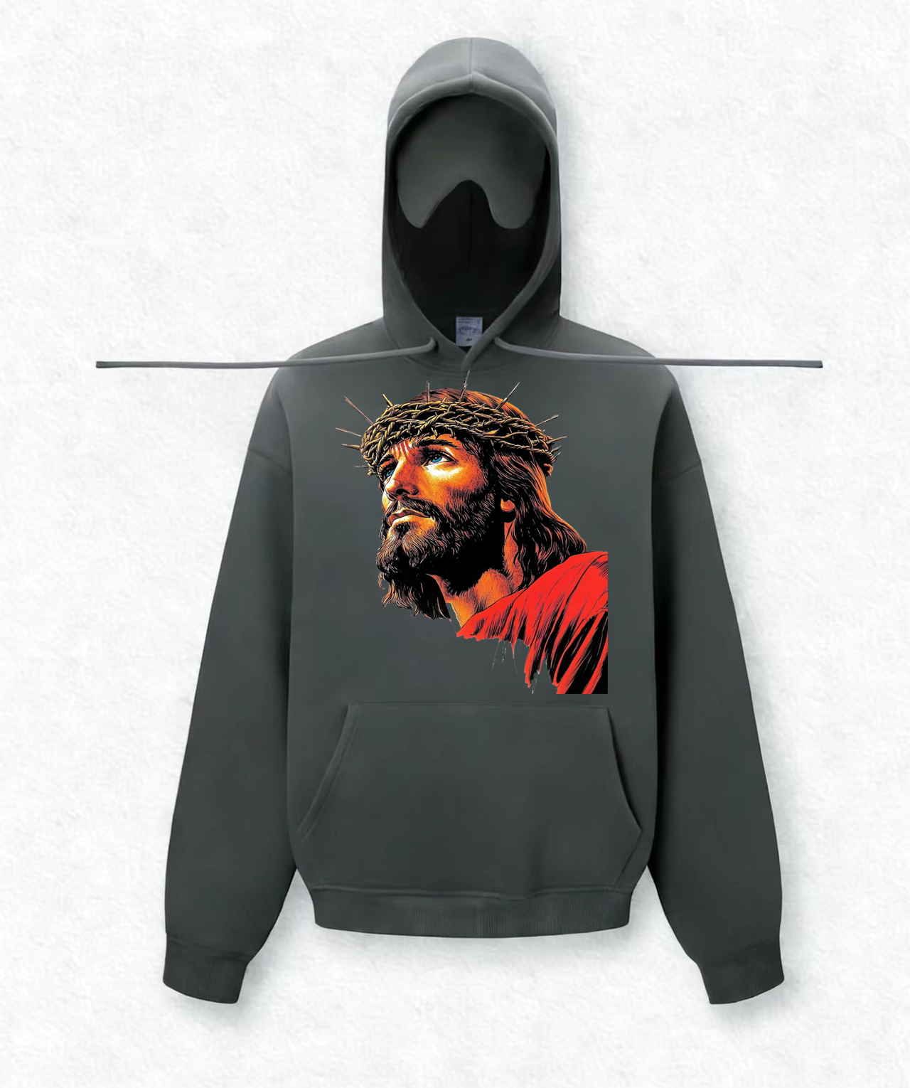 Jesus christ Travel Hoodies With Eye Mask