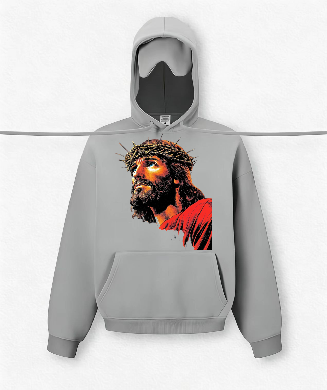 Jesus christ Travel Hoodies With Eye Mask