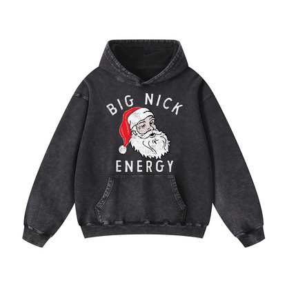 Snowflake Oversized Hoodie - Merry Christmas
