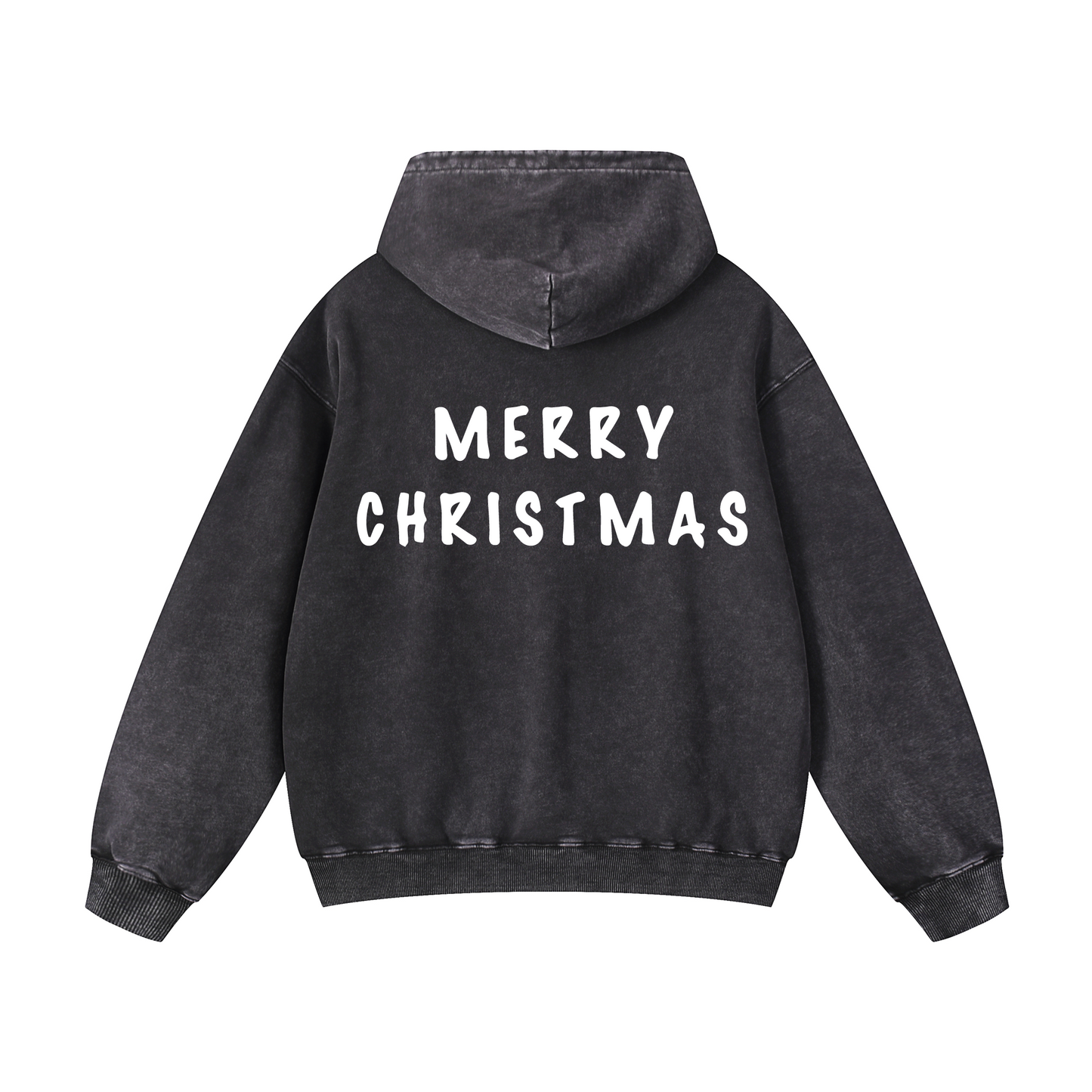 Snowflake Oversized Hoodie - Merry Christmas