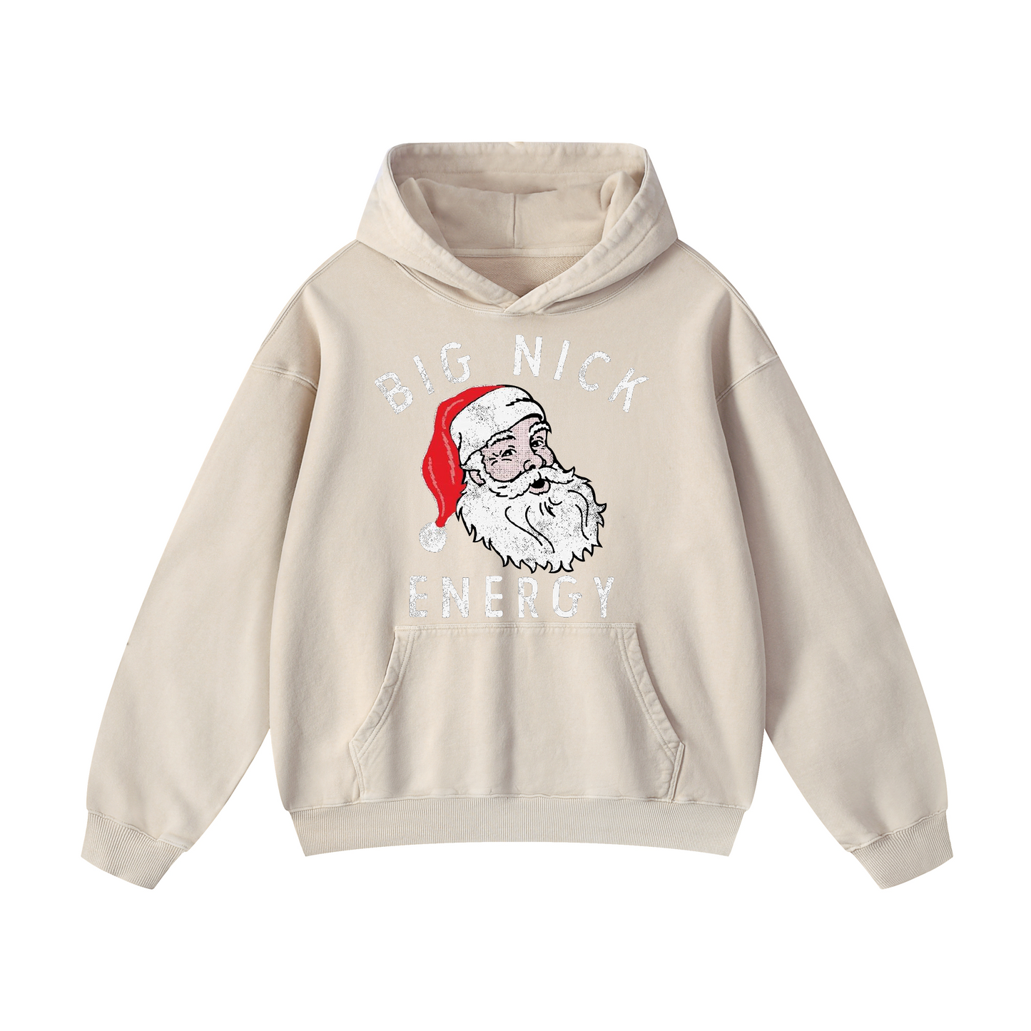 Snowflake Oversized Hoodie - Merry Christmas
