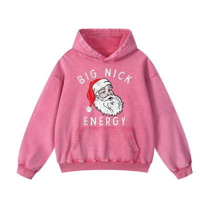Snowflake Oversized Hoodie - Merry Christmas