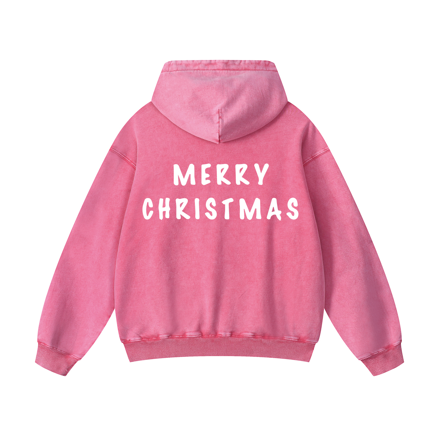 Snowflake Oversized Hoodie - Merry Christmas