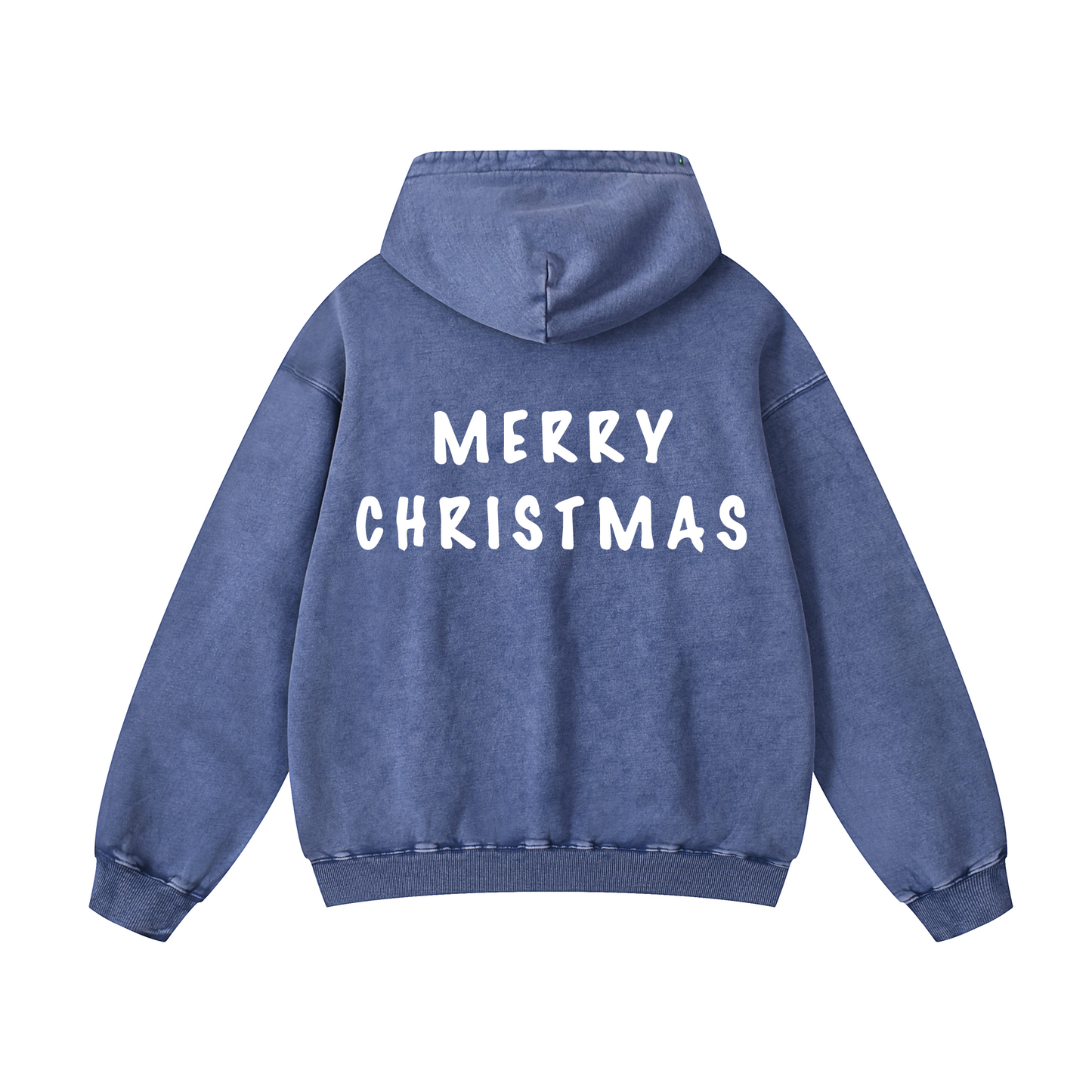 Snowflake Oversized Hoodie - Merry Christmas