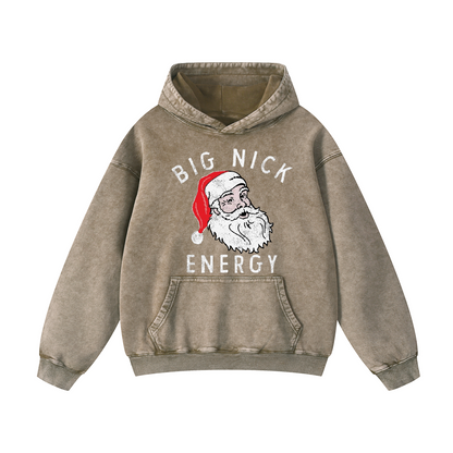 Snowflake Oversized Hoodie - Merry Christmas