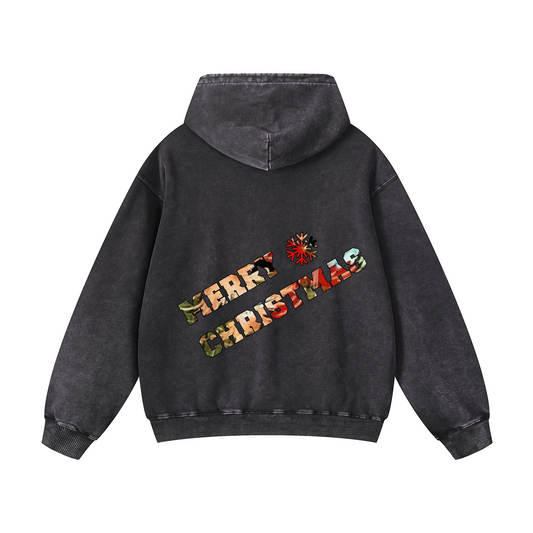 Snowflake Heavyweight Hoodies - Merry and Bright