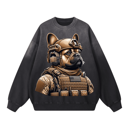 Soldier Dog Long-sleeve Sweatshirt WYL-04