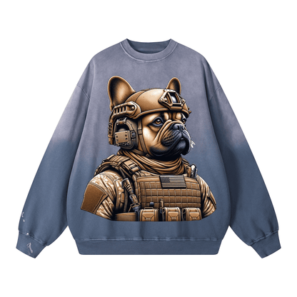 Soldier Dog Long-sleeve Sweatshirt WYL-04