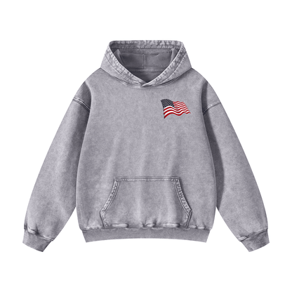 RIDE FREE Acid-Washed Hoodies