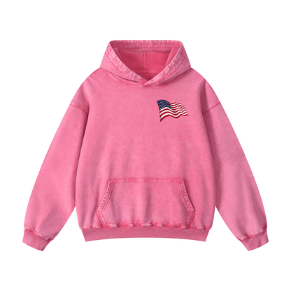 RIDE FREE Acid-Washed Hoodies