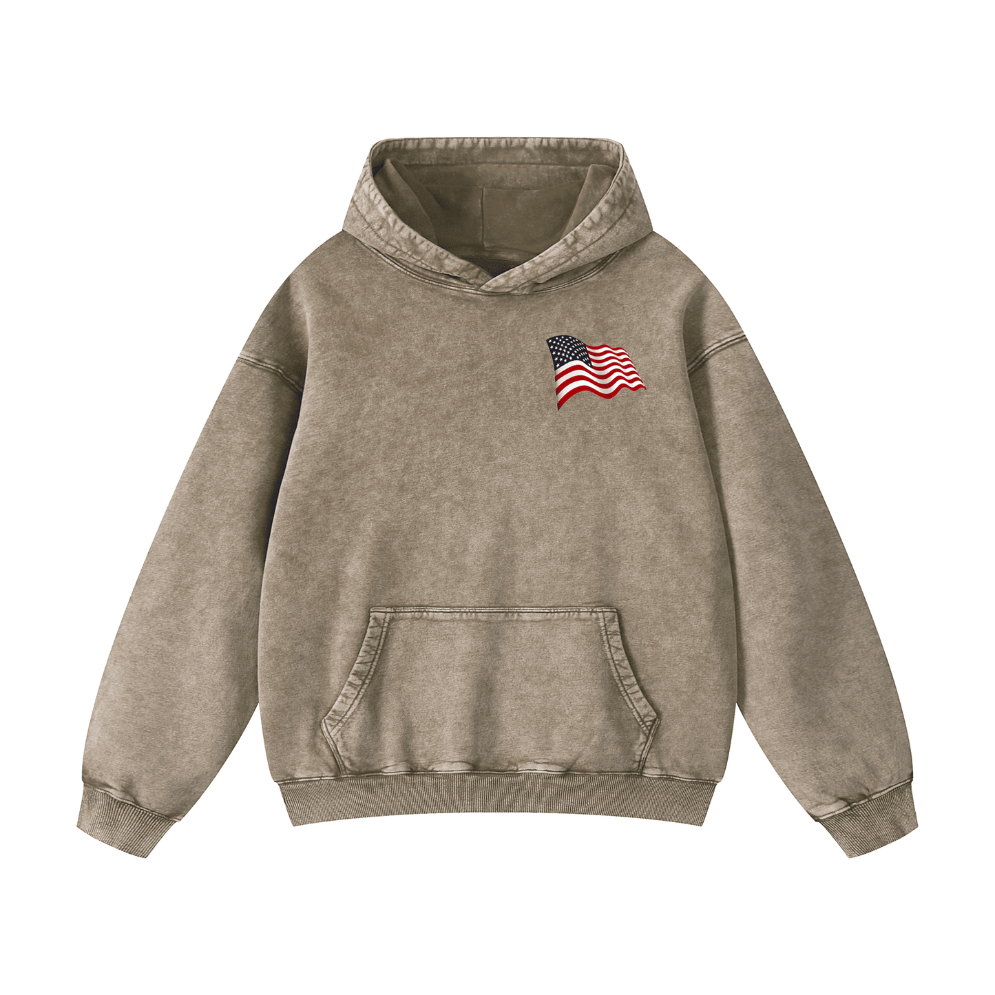 RIDE FREE Acid-Washed Hoodies