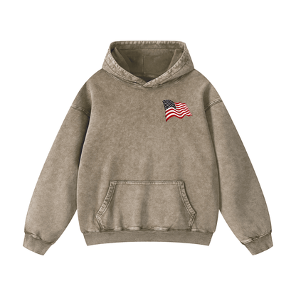 RIDE FREE Acid-Washed Hoodies