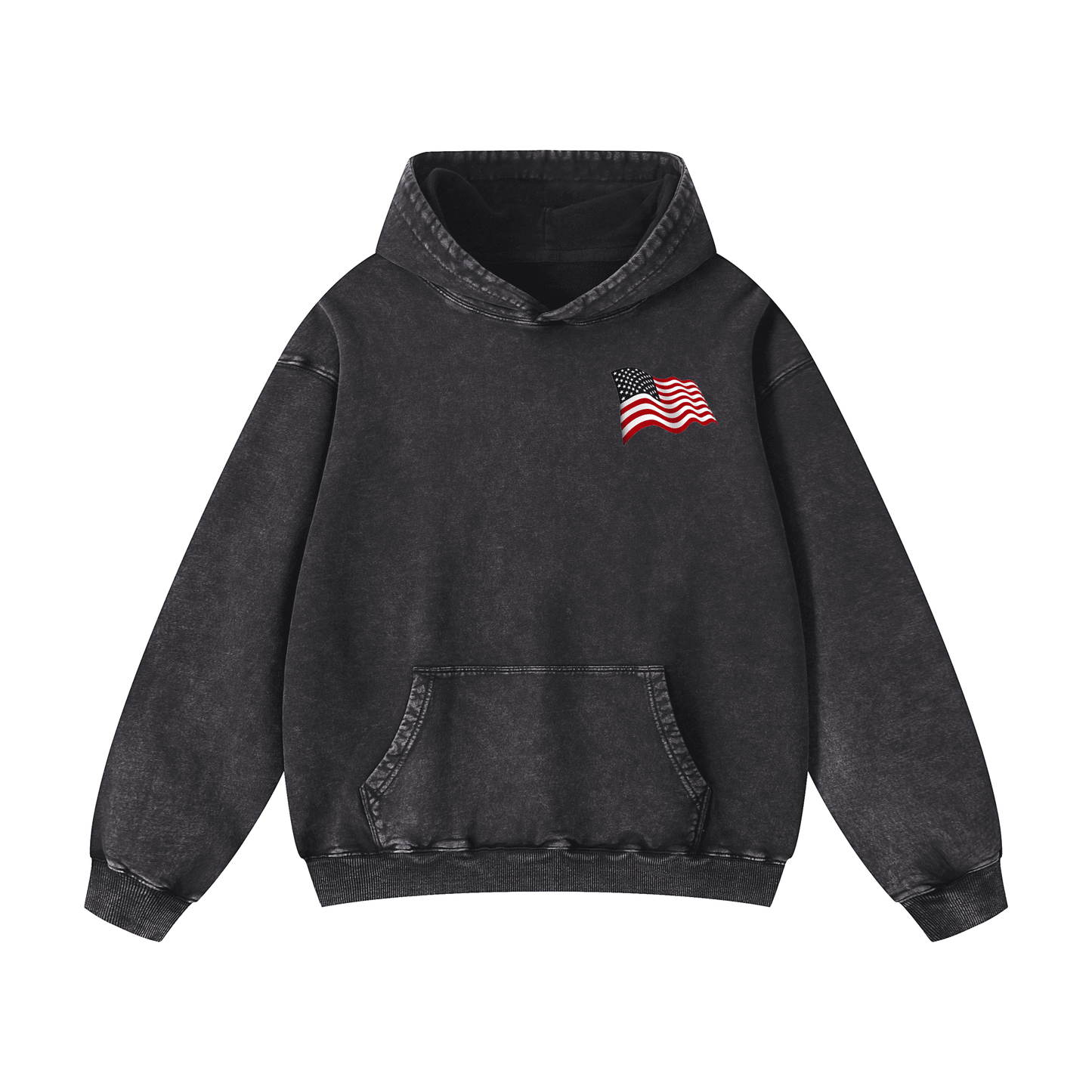 RIDE FREE Acid-Washed Hoodies