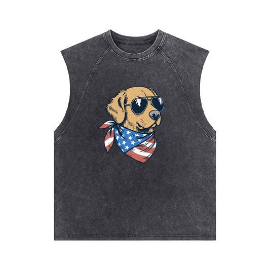 Men's Saddle Shoulder Tank Top KFMBX-06