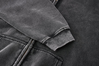 Snowflake casual waist short coat-KFMLW-03