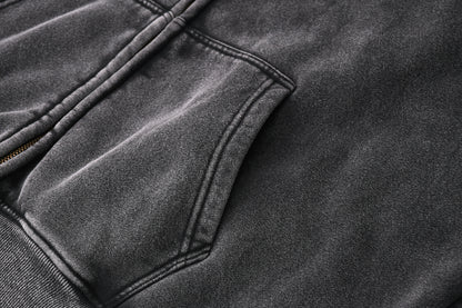 Snowflake casual waist short coat-KFMLW-03