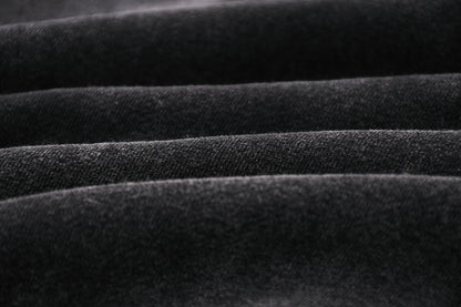 Snowflake casual waist short coat-KFMLW-03