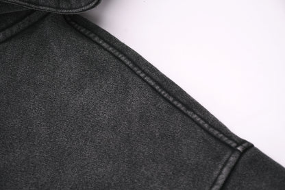 Snowflake casual waist short coat-KFMLW-03