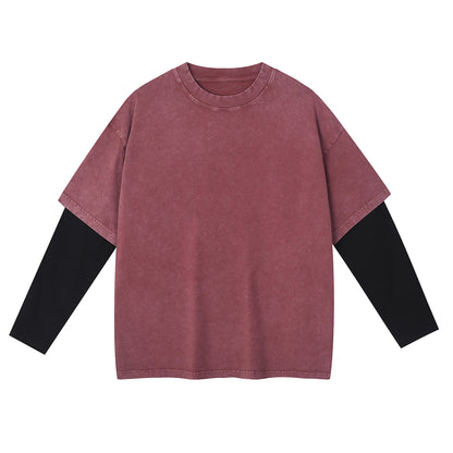 Layered Long T-Shirt X-101