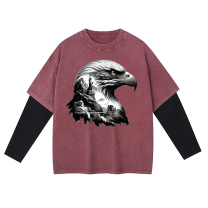 Layered Long T-Shirt X-101