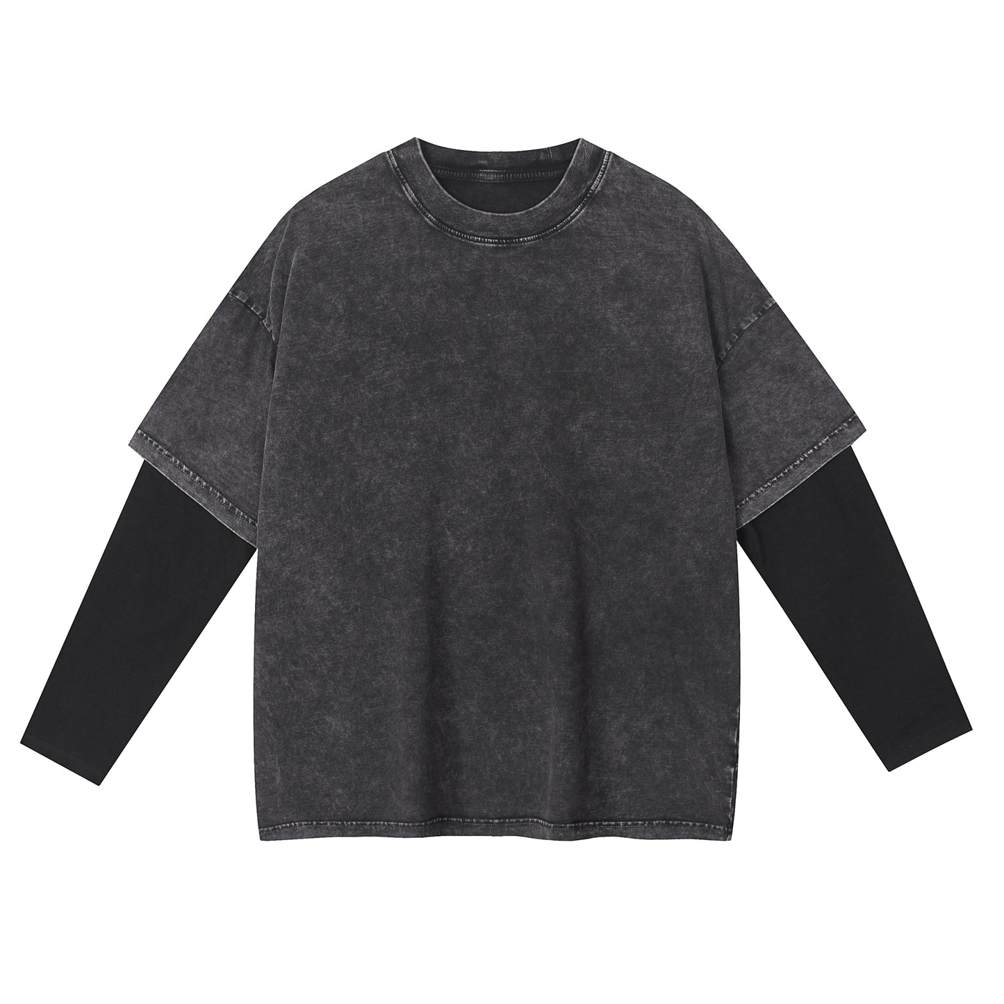 Layered Long T-Shirt X-101