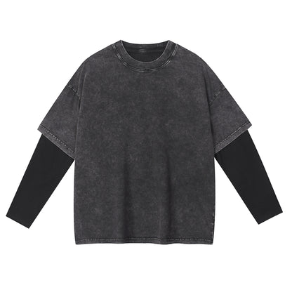 Layered Long T-Shirt X-101
