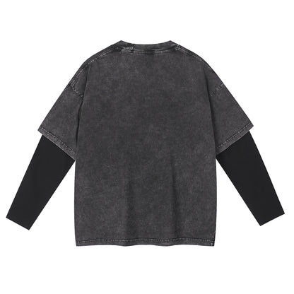 Layered Long T-Shirt X-101