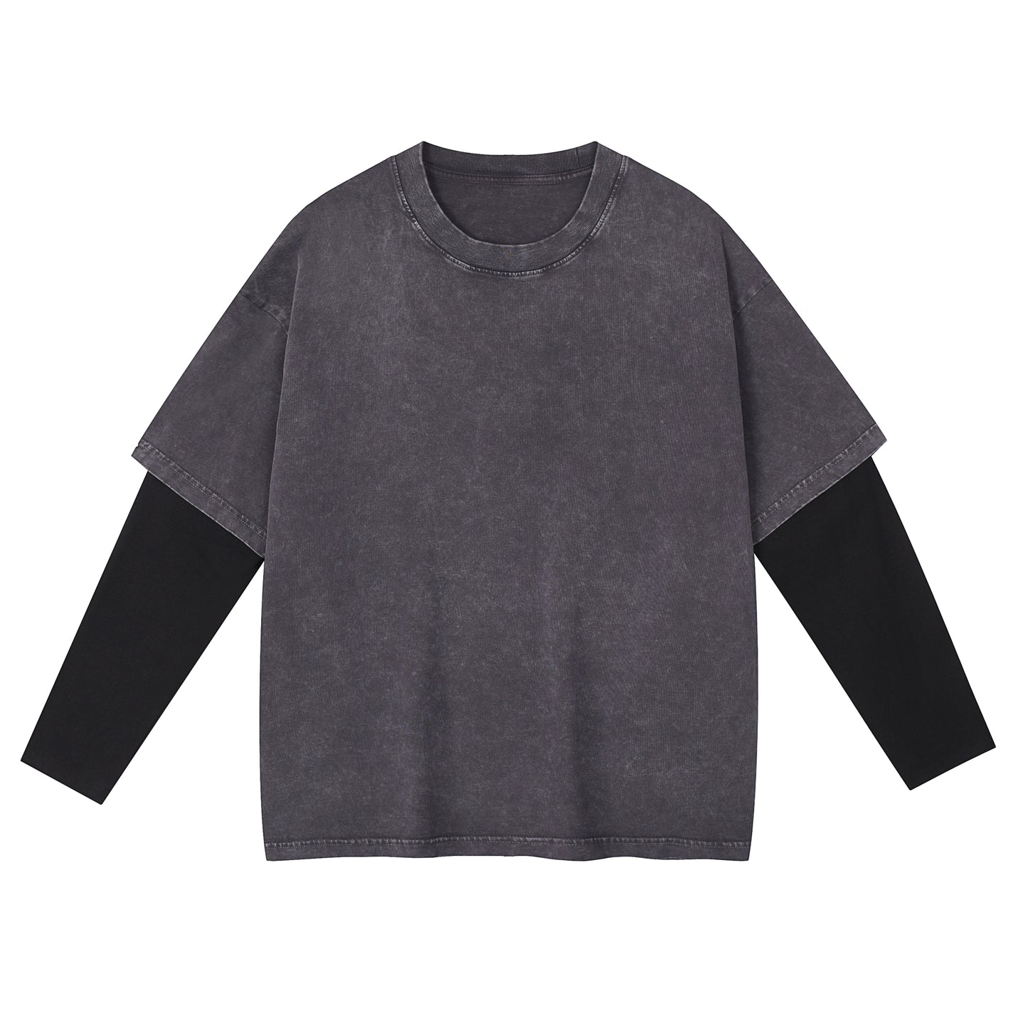 Layered Long T-Shirt X-101