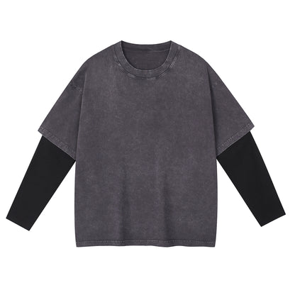 Layered Long T-Shirt X-101