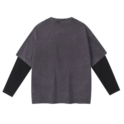 Layered Long T-Shirt X-101