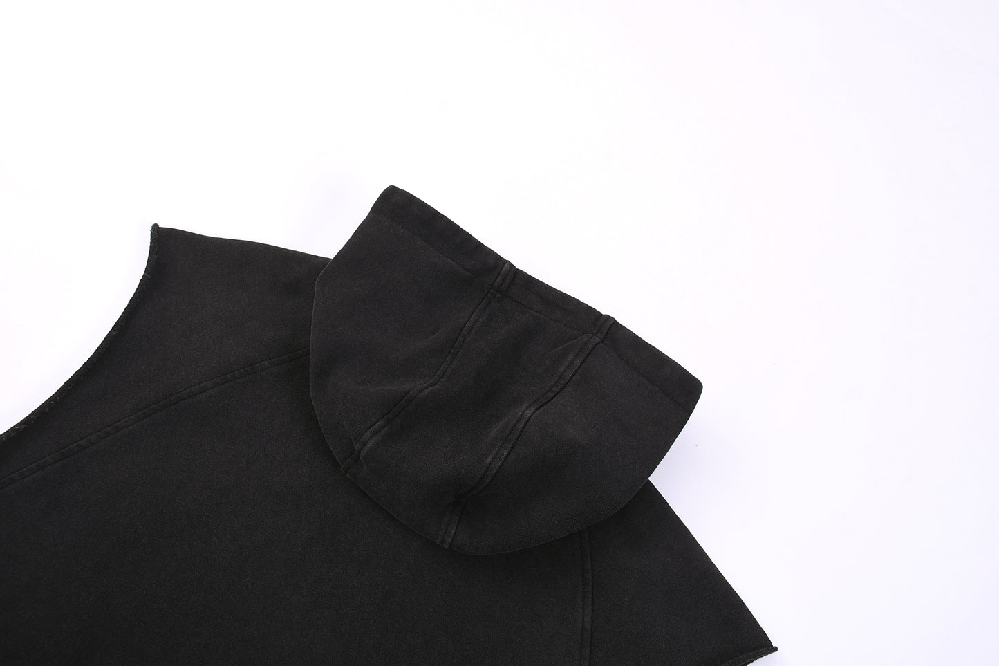 Men's Snowflake Print Hooded Sweatshirt Vest KFMT-12