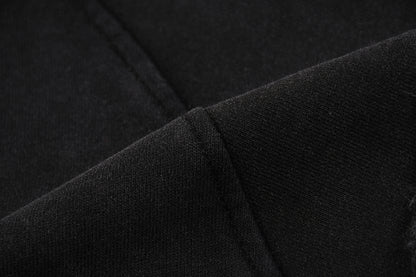 Men's Snowflake Print Hooded Sweatshirt Vest KFMT-12