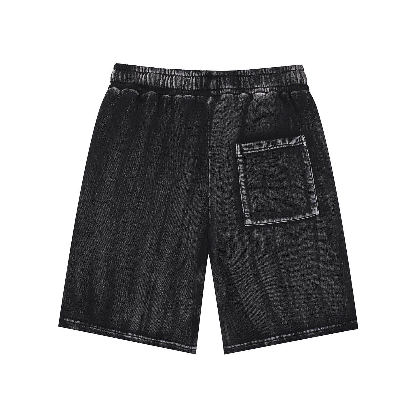 Distressed Wash Shorts L-5577