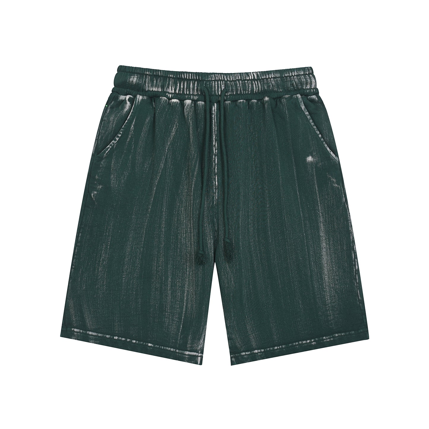 Distressed Wash Shorts L-5577