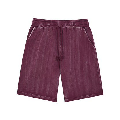 Distressed Wash Shorts L-5577