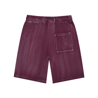 Distressed Wash Shorts L-5577