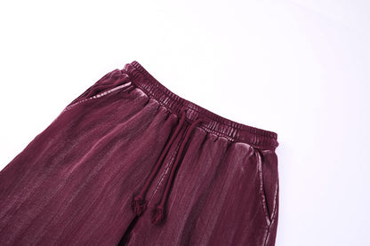 Distressed Wash Shorts L-5577