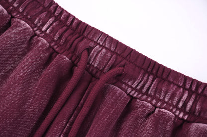 Distressed Wash Shorts L-5577