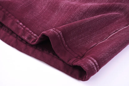 Distressed Wash Shorts L-5577