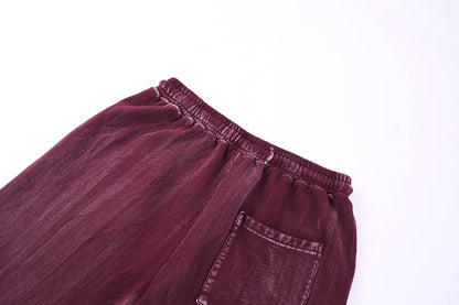 Distressed Wash Shorts L-5577