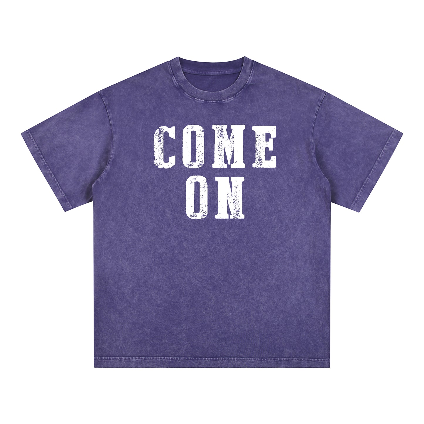 "COME ON" Style Short - Sleeve T-Shirt
